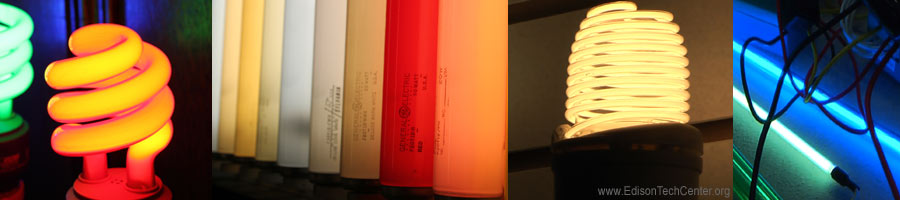 fluorescent light tube colors