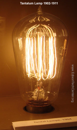 Photo: The Tantalum Lamp